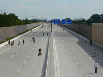 Berlin - A113 kurz vor der Eröffnung