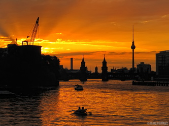Berlin - Blick von der Elsenbrücke