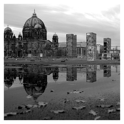 Berlin - Berliner Dom und Palast der Republik - Oktober 2008