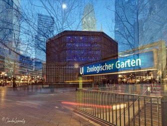 Berlin - Breitscheidplatz - Kaiser-Wilhelm-Gedächtniskirche